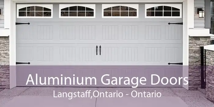 Aluminium Garage Doors Langstaff,Ontario - Ontario