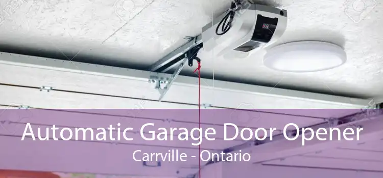 Automatic Garage Door Opener Carrville - Ontario