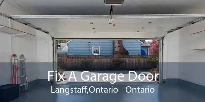 Fix A Garage Door Langstaff,Ontario - Ontario