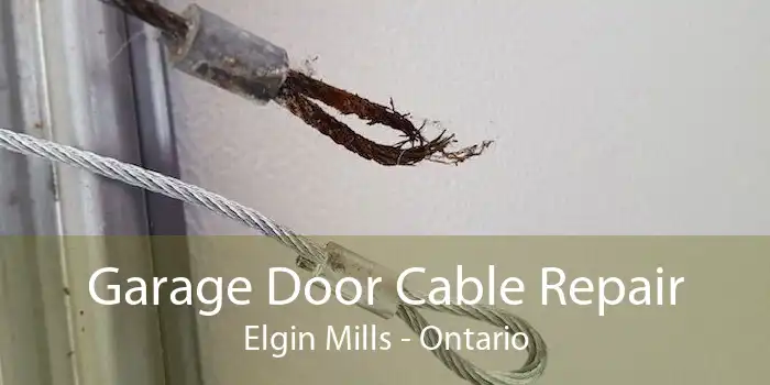 Garage Door Cable Repair Elgin Mills - Ontario