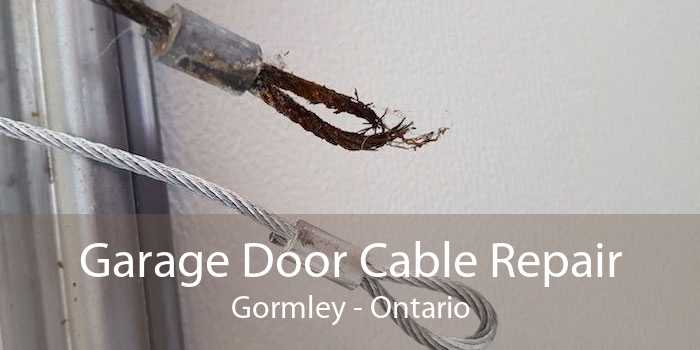 Garage Door Cable Repair Gormley - Ontario