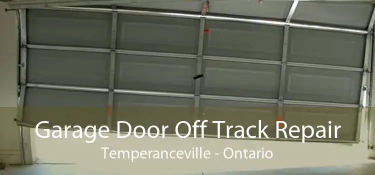 Garage Door Off Track Repair Temperanceville - Ontario