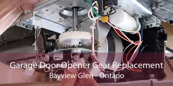 Garage Door Opener Gear Replacement Bayview Glen - Ontario