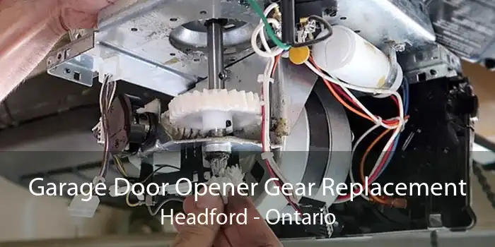 Garage Door Opener Gear Replacement Headford - Ontario