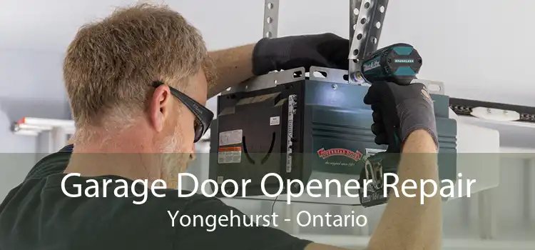 Garage Door Opener Repair Yongehurst - Ontario