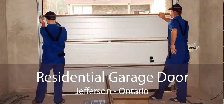Residential Garage Door Jefferson - Ontario