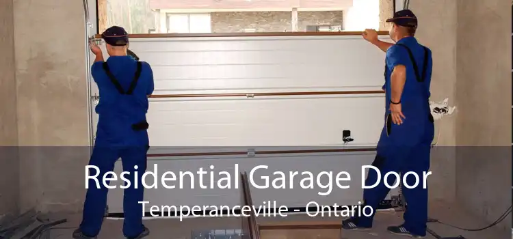 Residential Garage Door Temperanceville - Ontario