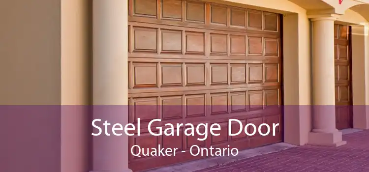 Steel Garage Door Quaker - Ontario