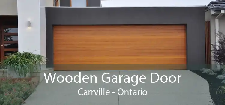 Wooden Garage Door Carrville - Ontario