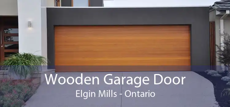 Wooden Garage Door Elgin Mills - Ontario