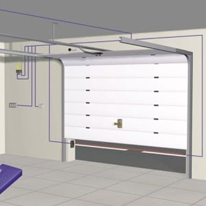 automatic garage door opener replacement in Quaker